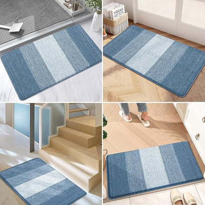 Kitinjoy Indoor Outdoor Door Mat, 36x24 Non-Slip Absorbent Dirt Trapper - Image 6
