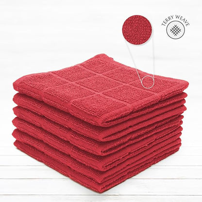 100% Cotton Dish Cloths for Dish Washing, Terry Dish Cloth, Cotton Dish Rags - Image 3