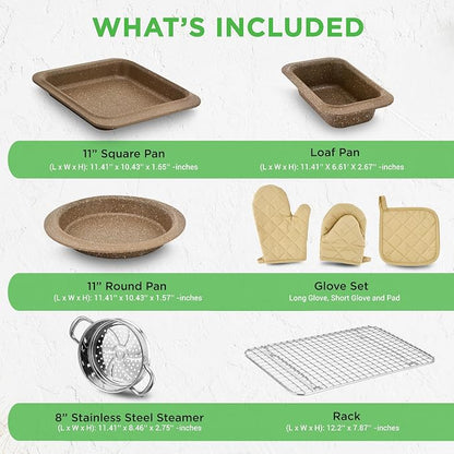 NutriChef 22‑Piece Non‑Stick Ceramic Pots and Pans Set – - Image 4