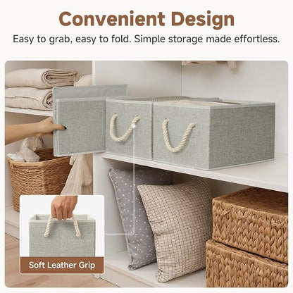 StorageWorks Storage Baskets for Shelves, Closet Organizers and Storage Bins - Image 5