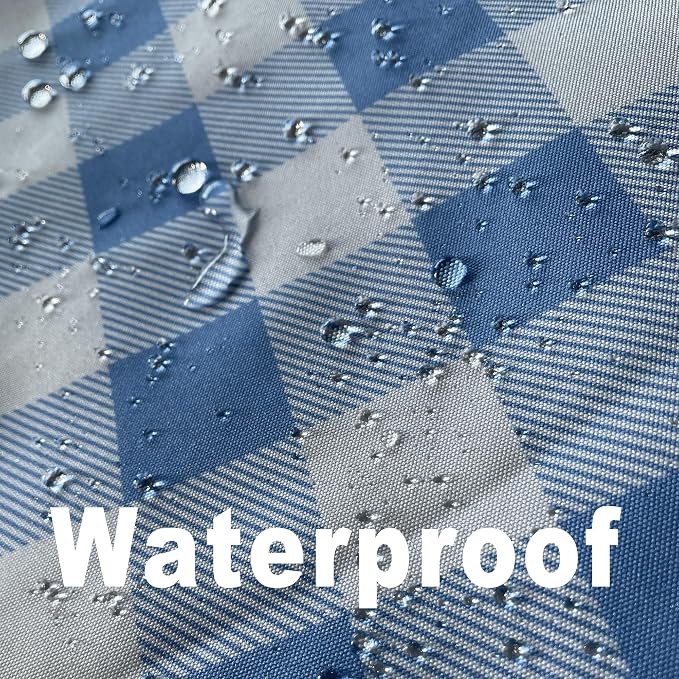 Waterproof Plaid Tablecloth Fabric - Image 3