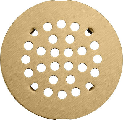 rrajj 4-1/4 Inch Round Snap-in Shower Floor Drain Cover Replacement Cover by RRAJJ