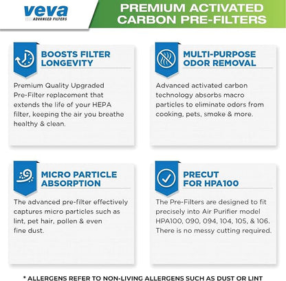 HPA100 Pre-Filters Replacement for Honeywell Air Purifier - Image 4