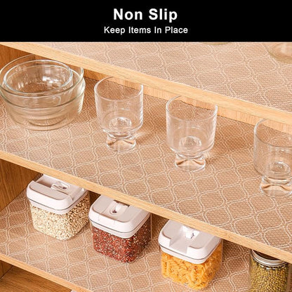 Cooyes Shelf and Drawer Liner for Kitchen Cabinets Non-Adhesive, Waterproof - Image 3