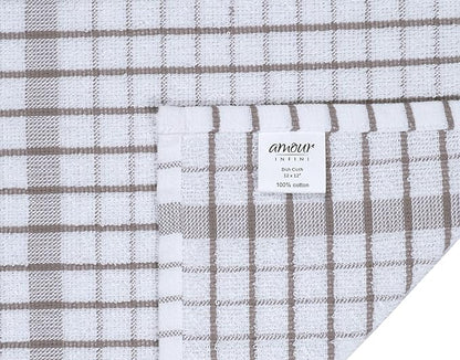 AMOUR INFINI Kitchen Dish Cloths Set of 8 - Image 3