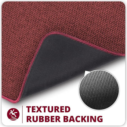 Bath Mat, Ultra Thin Bathroom Rugs, Rubber Bath Mats - Image 4
