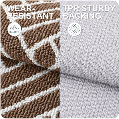 OLANLY Indoor Door Mat, 32x20 Inch, Dirt Resistant and Absorbent, Non-Slip - Image 3