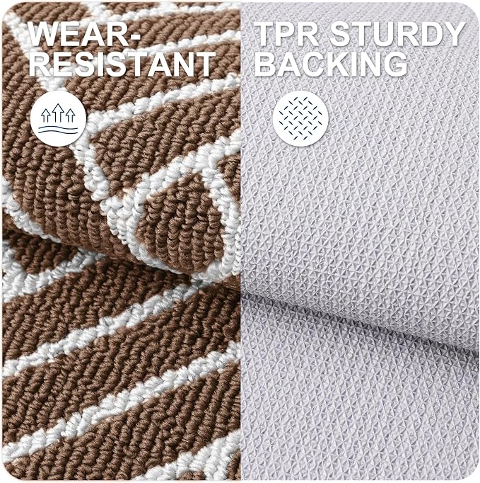 OLANLY Indoor Door Mat, 36x24 Inch, Dirt Resistant and Absorbent, Non-Slip - Image 3