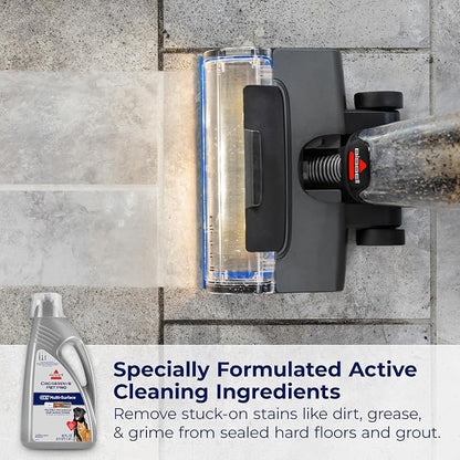 Bissell CrossWave PET PRO OXY Multi-Surface Formula, 80 oz, Removes Stuck-On - Image 4