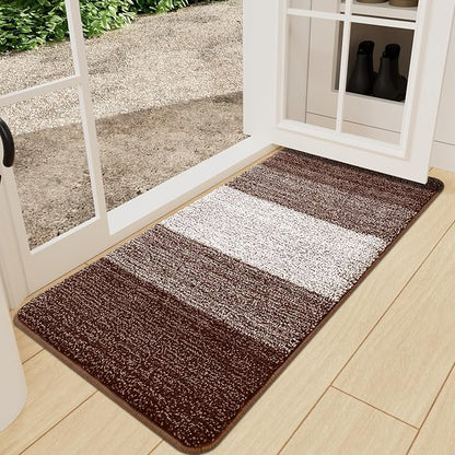 Kitinjoy Indoor Outdoor Door Mat, 71x24 Non-Slip Absorbent Dirt Trapper by Kitinjoy