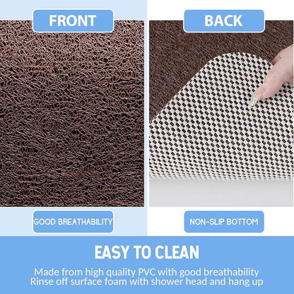 Non-Slip Bathtub Mat, Anti Slip Shower Mat, Fast Drying Bathtub Mats, Foot - Image 4