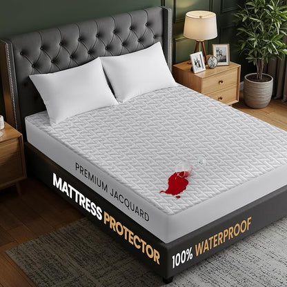 Utopia Bedding Waterproof Mattress Protector Twin Size, Premium 3D Air Soft - Image 2