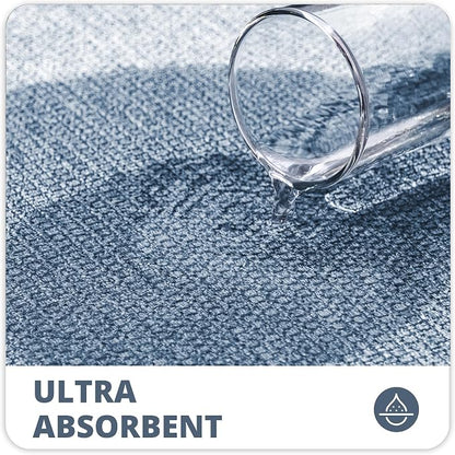 Bath Mat, Ultra Thin Bathroom Rugs, Rubber Bath Mats - Image 4