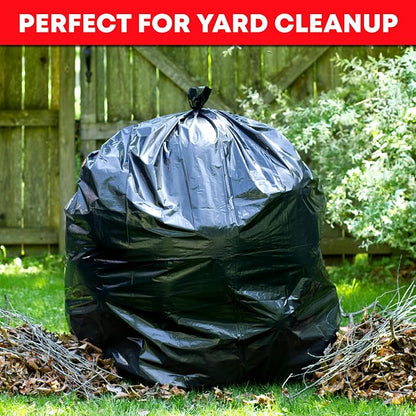 Veska 95-96 Gallon Trash Bags Heavy Duty 95-96 Gallon Trash Bags Large Black - Image 2