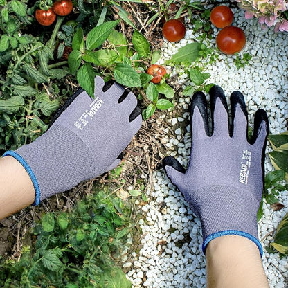 Kebada Work Gloves for Men and Women, Foam Nitrile Coated Safety Gloves - Image 5