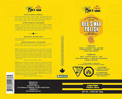 The Original Bee's Wax Old World Formula Furniture Polish - Image 4