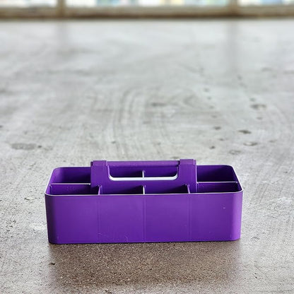 2 PACK Portable DIY 8 Dividers Durable Plastic Tote Tool & Supply Cleaning Caddy - Image 7