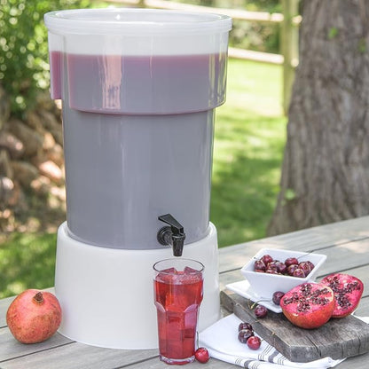 Carlisle FoodService Products Round Beverage Dispenser Drink Dispenser - Image 5