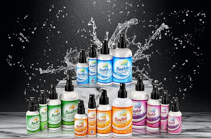 Flushie Pre-Toilet Spray Travel Size Toiletries Bathroom Spray - Image 3