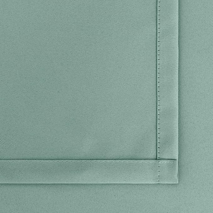 BGment Sage Green Blackout Curtains 40 Inches Long - Image 8