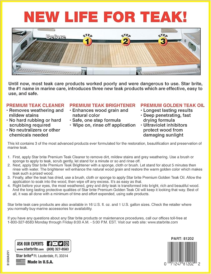STAR BRITE Teak Kit - Image 2