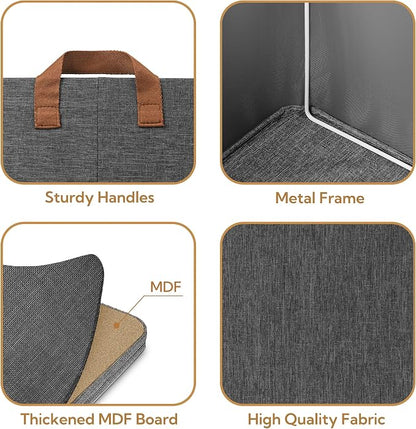 GRANNY SAYS Closet Storage Baskets, Collapsible Fabric Storage Bins - Image 4