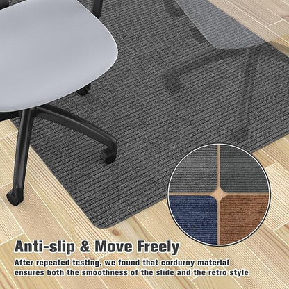Placoot Desk Chair Mat for Hardwood Floor & Tile 55"x35" Office Chair Mat for - Image 2
