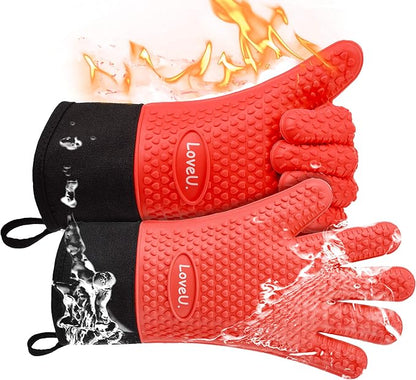 Kitchen Oven Gloves by Loveuing
