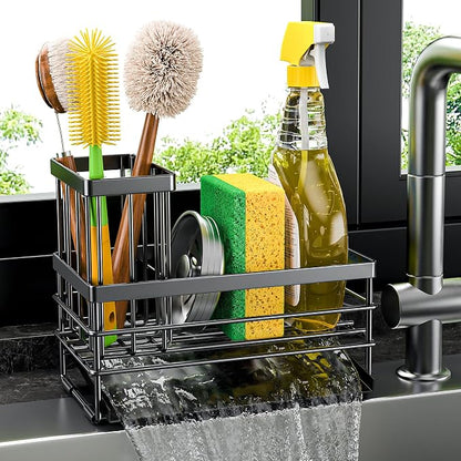 Cisily Sink Caddy Sponge Holder by CISILYHOMELIFE