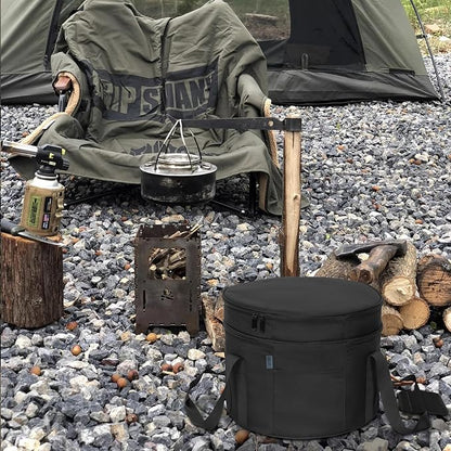 Dutch Oven Bag for 8 Inch Dutch Oven, 2-Layer Oven Travel Bag - Image 7