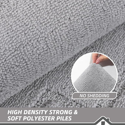 BEQHAUSE Door Mat 24" x 36", Non-Slip Door Mats Indoor Entryway Rugs Washable - Image 6