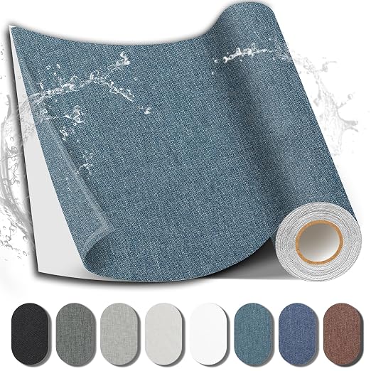 Fabric Repair Patch, 17X158 Inch Fabric Large Repair Tape, Self-Adhesive Patches by SHAGOOM