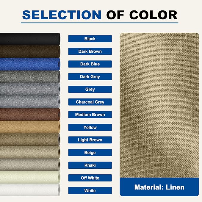KING MOUNTAIN Linen Repair Patches, Self-Adhesive Fabric Patches, 4 X 63 inch - Image 6