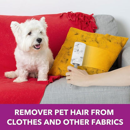 Lint Rollers for Pet Hair Extra Sticky, 555 Sheets Mega Value Set Lint Roller - Image 3