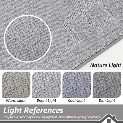 BEQHAUSE Door Mat 24" x 60", Non-Slip Door Mats Indoor Entryway Rugs Washable - Image 8