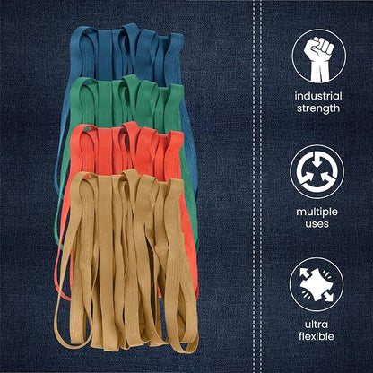 kitchentoolz 48 Pack Mover Bands – Extra Large Rubber Bands - Image 6