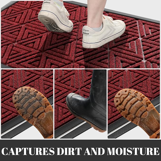 Yimobra Front Door Mat Outside Entrance 72 x 24, Waterproof and Washable - Image 6