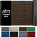 GORILLA GRIP Traffic Guard Door Mat, 60x36, Heavy Duty Welcome Mats, Commercial Office Space Doormat, Waterproof, Fade Resistant, Strong Rubber Backing, Low Profile, Shoe and Boot Scraper, Brown