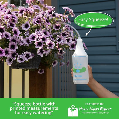 UpBloom - 32 Oz Squeeze Bottle for Hanging Plants, Squirt Bottle/Water - Image 6