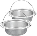 2 Pack Stainless Steel Sink Strainer Basket, Fine Mesh Drain Protector for Kitchen, Anti-Clog Rustproof Design, Dishwasher Safe Heavy Duty