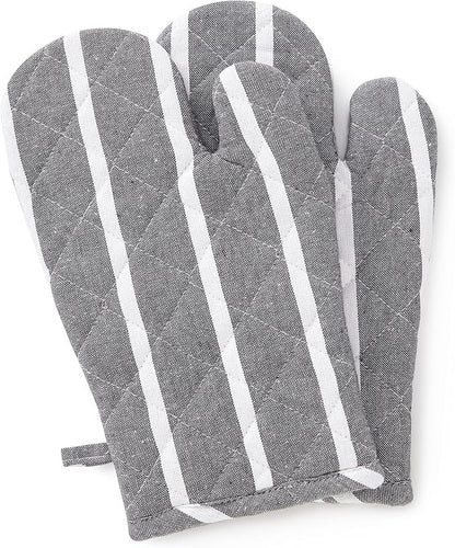 Encasa XO Long 12"x7" Oven Microwave Hand Gloves Mitts - Image 2