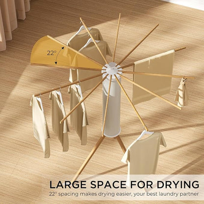 Tripod Clothes Drying Rack, Garment Rack Portable and Foldable Space Saving - Image 6
