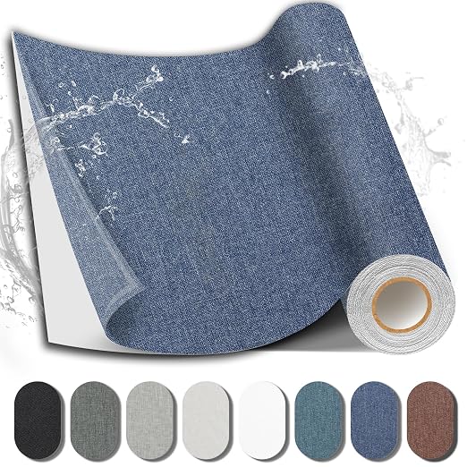 Fabric Repair Patch, 17X158 Inch Fabric Large Repair Tape, Self-Adhesive Patches by SHAGOOM
