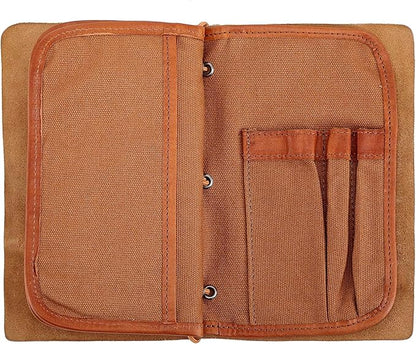 Genuine Leather Nomad Organizer Travel Wallet | Women's Wallet Clutch Passport Holder