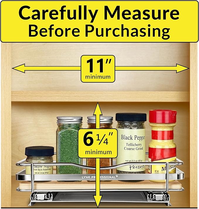 LYNK PROFESSIONAL® Élite™ Pull Out Spice Organization - Image 4