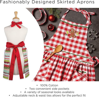 DII Women's Spring & Summer Apron Collection Adjustable, Two Large Pockets & - Image 5
