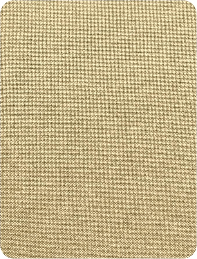 KING MOUNTAIN Self-Adhesive Coarse Linen Repair Patches, 8X11 inch, Multi Color, Can be Used for Linen Sofa Repair and Clothes Repair(8" x 11", Khaki)