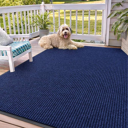OLANLY Front Door Mat Indoor Outdoor Entrance, Waterproof Heavy Duty Doormat by OLANLY