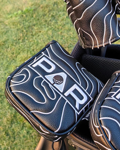 Big Teeth Golf Club Covers Full Set Driver Headcover Fairway Wood Hybrid Golf - Image 6