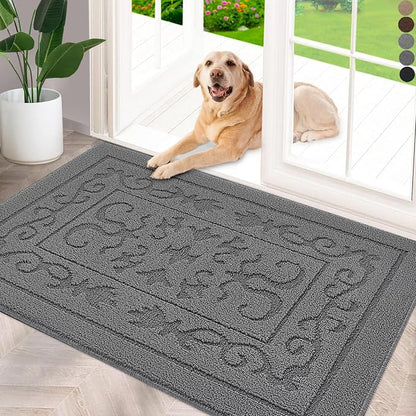 FONEYI Indoor Door Mat 32" x 48", Dirt Trapper Door Mats Non-Slip Entryway Rugs by FONEYI